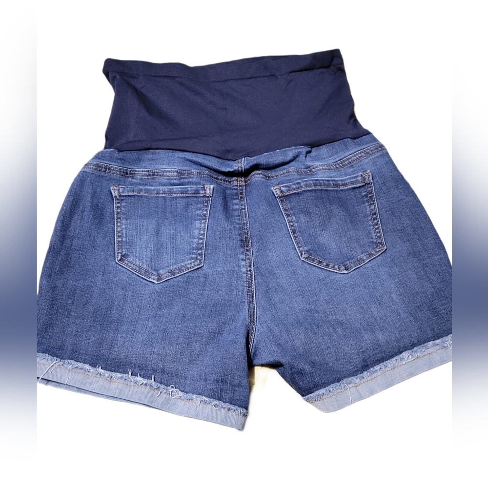 Maternity Jean shorts - Picture 2 of 3